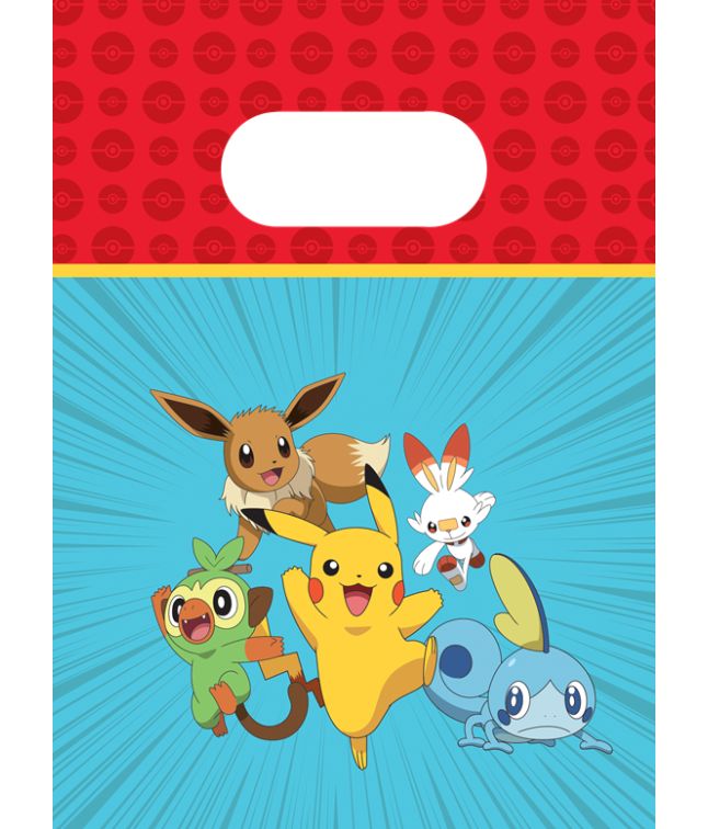 Pokemon party poser 4 stk