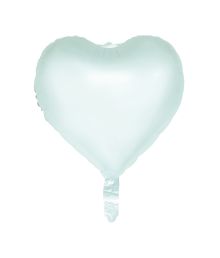 Folieballon Pastel Hjerte Grøn