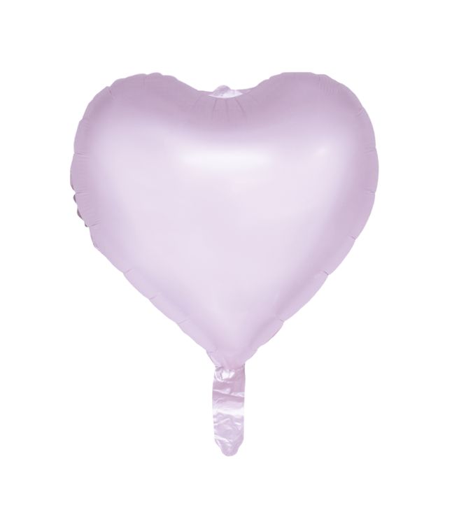 Folieballon Pastel Hjerte Lilla 