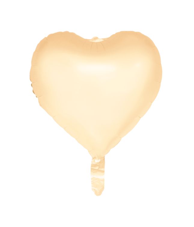 Folieballon Pastel gul