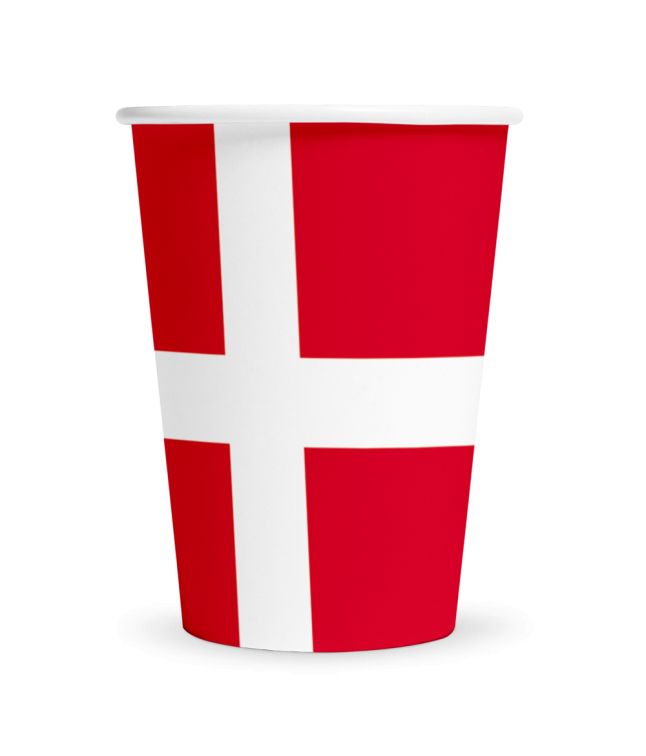 Danmark papkrus 8 stk.