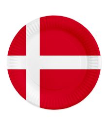 Danmark tallerkner 8 stk.