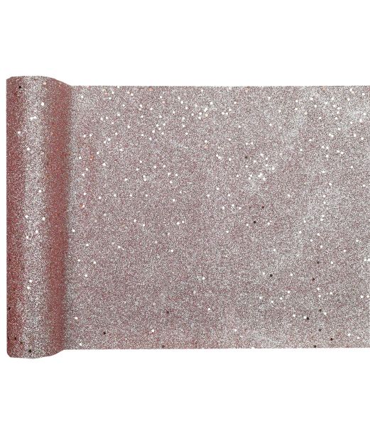 Rose gold glimmer bordløber