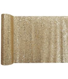 Guld glimmer bordløber 