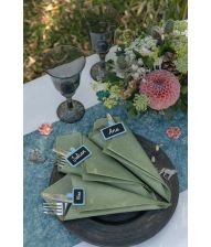 Lyseblå mini travle 12 stk