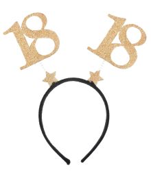 Guld hårbøjle 18 år