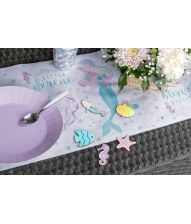 Muslinge bord deko 10 stk