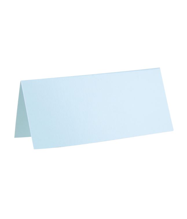 Bordkort Lyseblå 7x3 cm
