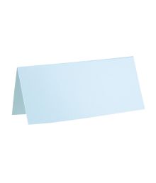 Bordkort Lyseblå 7x3 cm