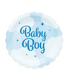 Baby boy tallerken 8 stk ø19 cm