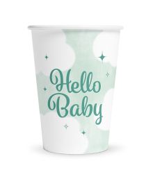 Hello baby mint papkrus 8 stk