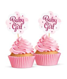 Baby girl kagepynt 12 stk