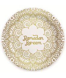 Ramadan kareem tallerkner 8 stk