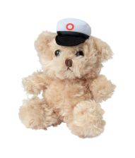 Bamse med studenterhue, rød