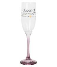 Champagneglas Queen of everything