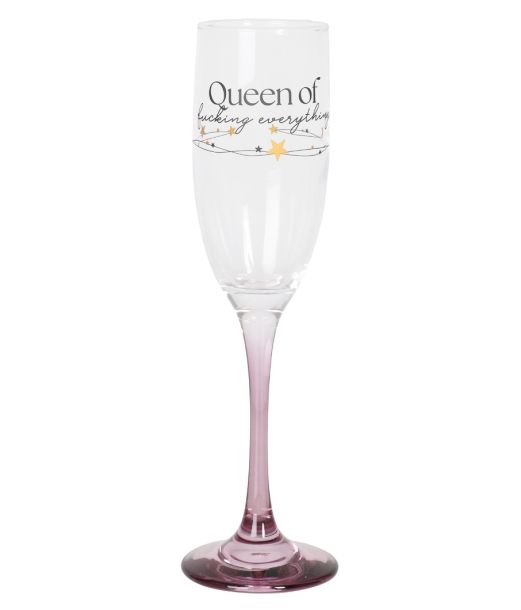 Champagneglas Queen of everything