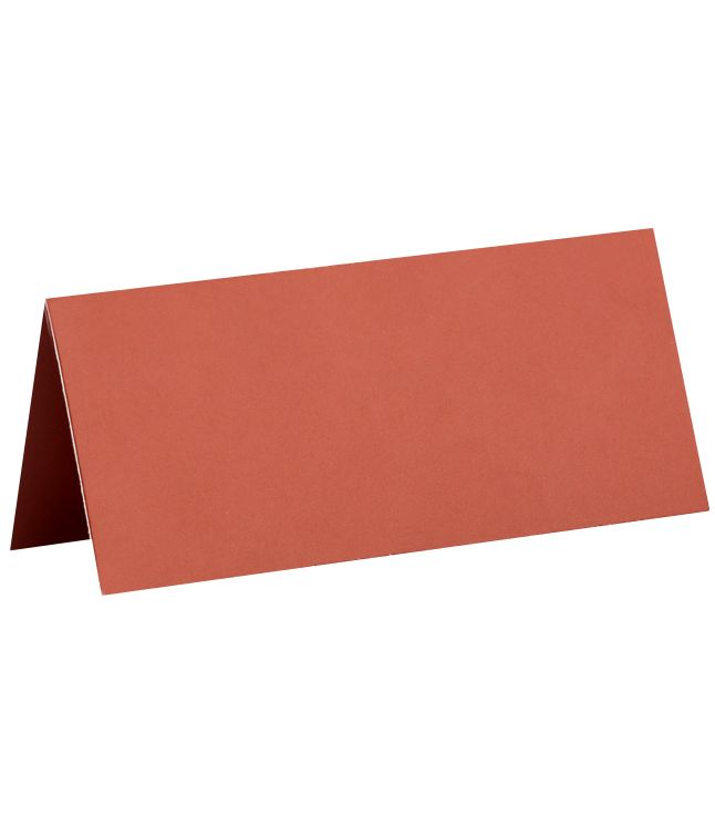 Bordkort Teracotta 7x3 cm