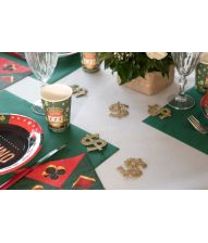 Casino bord deko 6 stk