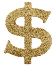 Casino bord deko 6 stk