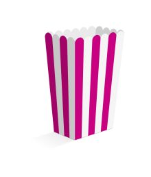 Snack boxes 8 stk. hot pink