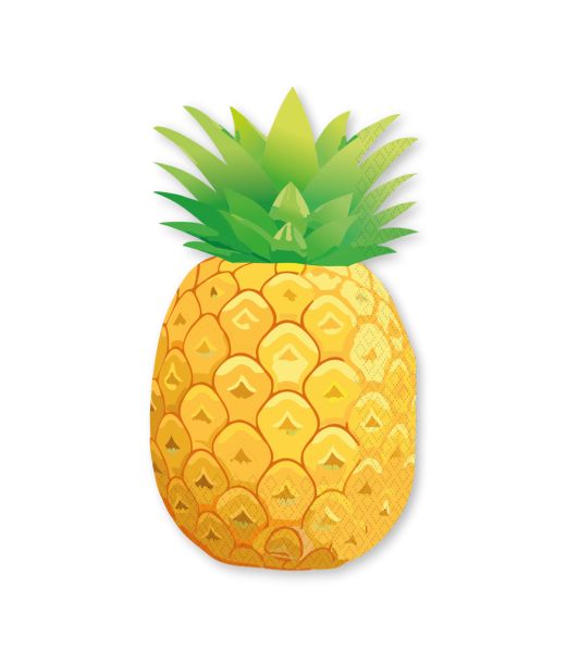 Ananas servietter 20 stk