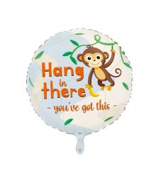 Folieballon hang in there