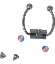 Falsk næsepiercing