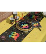 Sort bordløber 18 år