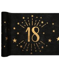 Sort/Guld bordløber 18 år