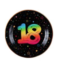 Festi paptallerken 18 år ø22,5 cm