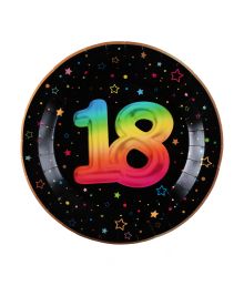 Festi paptallerken 18 år ø22,5 cm