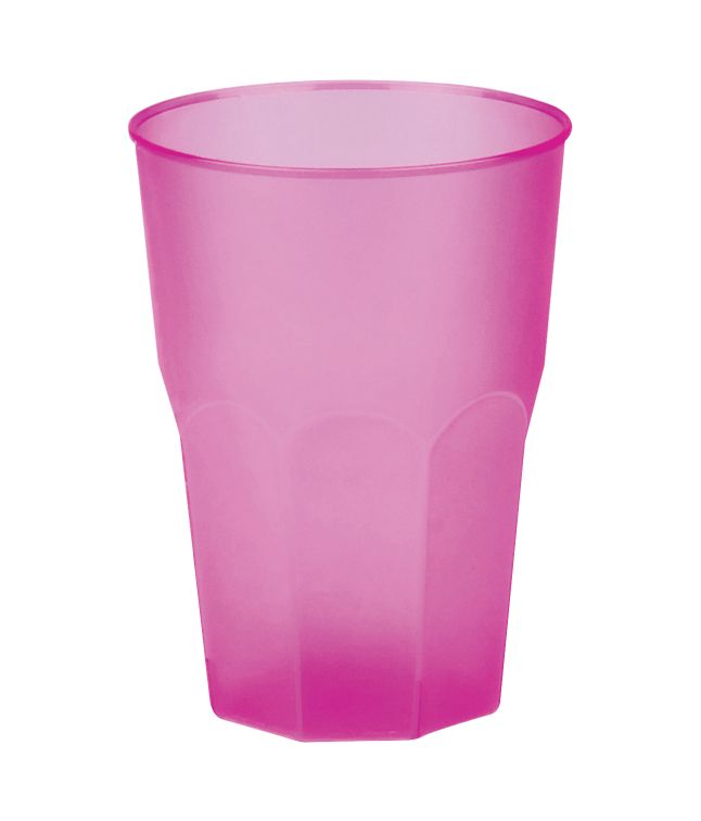 Pink drikkeglas 6 stk