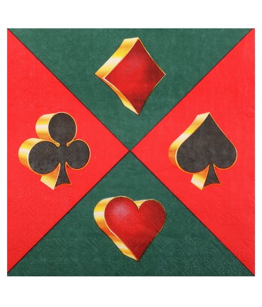 CASINO Servietter 33x33