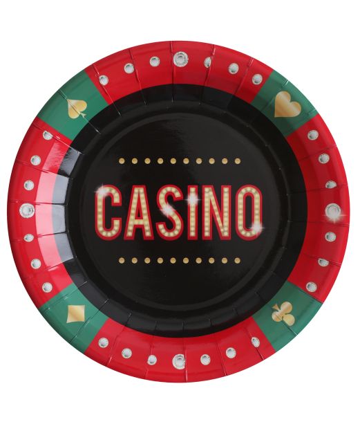 Casino paptallerken ø 22,5 cm