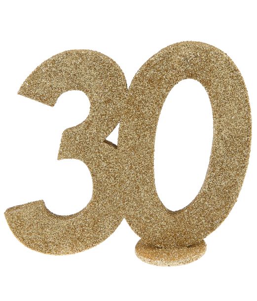 Guld bord deko 30 år