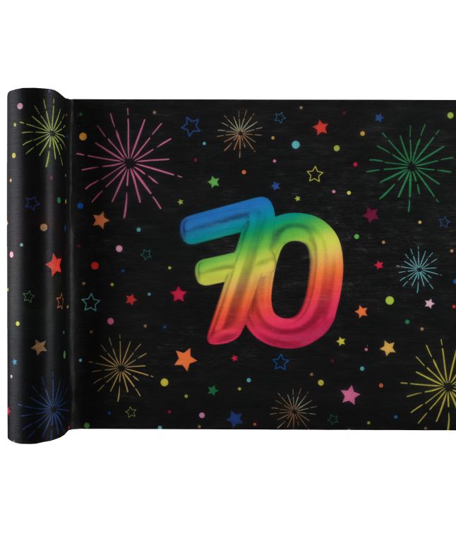 Sort bordløber 70 år 