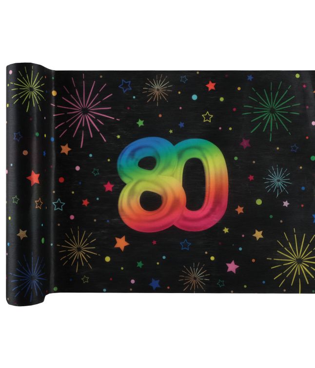 Sort bordløber 80 år