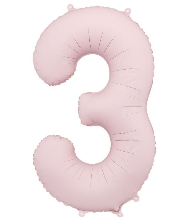 Folieballon Lyserød 86 cm 3