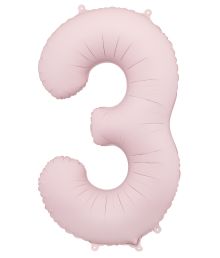 Folieballon Lyserød 86 cm 3