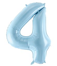 Folieballon Lyseblå 86 cm 4
