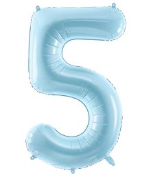 Folieballon Lyseblå 86 cm 5
