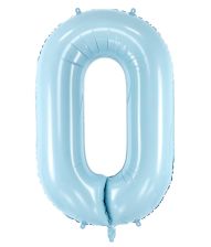 Folieballon Lyseblå 86 cm 0