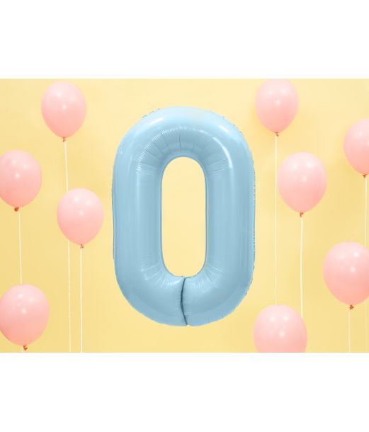 Folieballon Lyseblå 86 cm 0