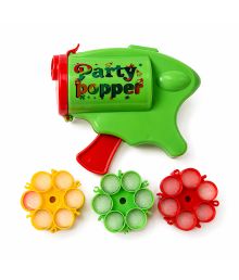 Konfetti pistol m 3 magasiner