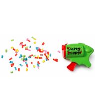 Konfetti pistol m 3 magasiner