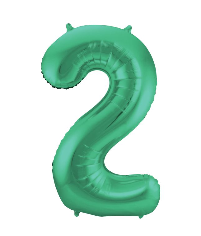 Folieballon grøn 86 cm 2