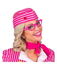 50's brille pink