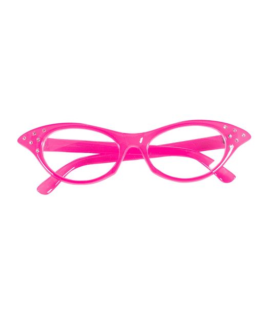 50's brille pink