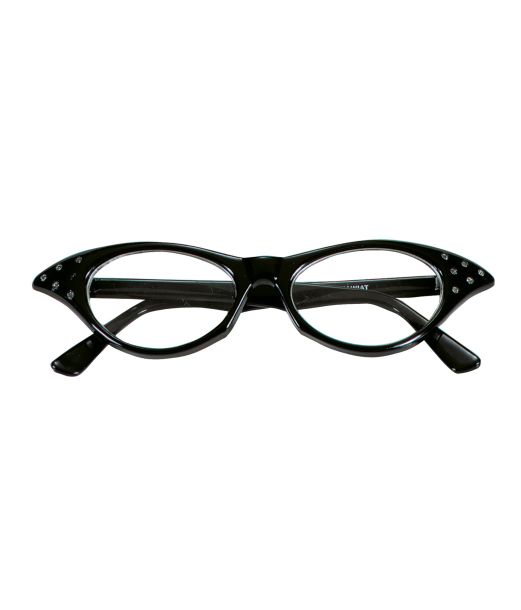 50's brille sort