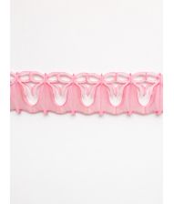 Guirlande klokke rosa 3,6 m